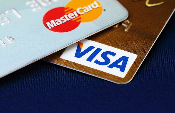 Visa and MasterCard Supported